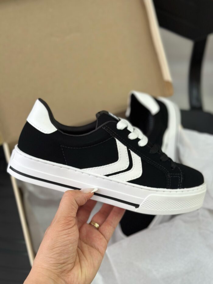 tênis via marte nobuck preto e branco tênis via marte nobuck preto e branco