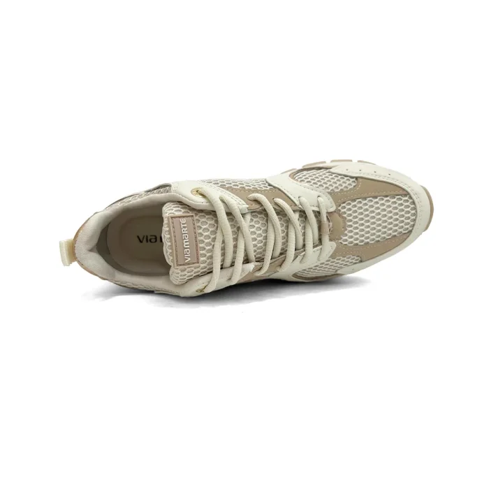 tênis via marte casual 140 010 09 marfim tênis via marte casual 140 010 09 marfim