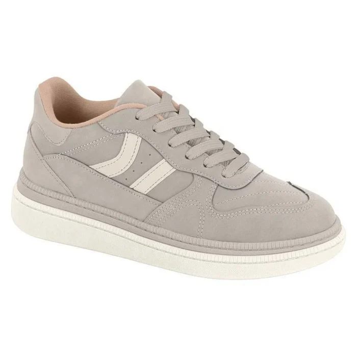 tenis feminino casual moleca 5816201 cinza tenis feminino casual moleca 5816201 cinza
