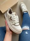 tênis casual bege branco marrom claro off white