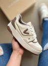 tênis casual bege branco marrom claro off white