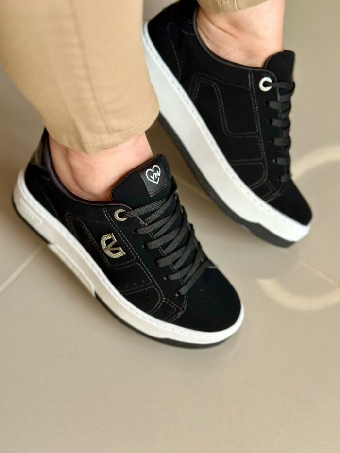 tênis casual preto tênis casual preto