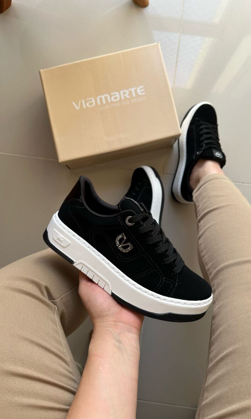 tênis casual preto