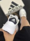 tênis adidas grand court platform feminino branco+preto