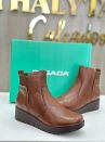 bota cano curto pegada feminina marrom
