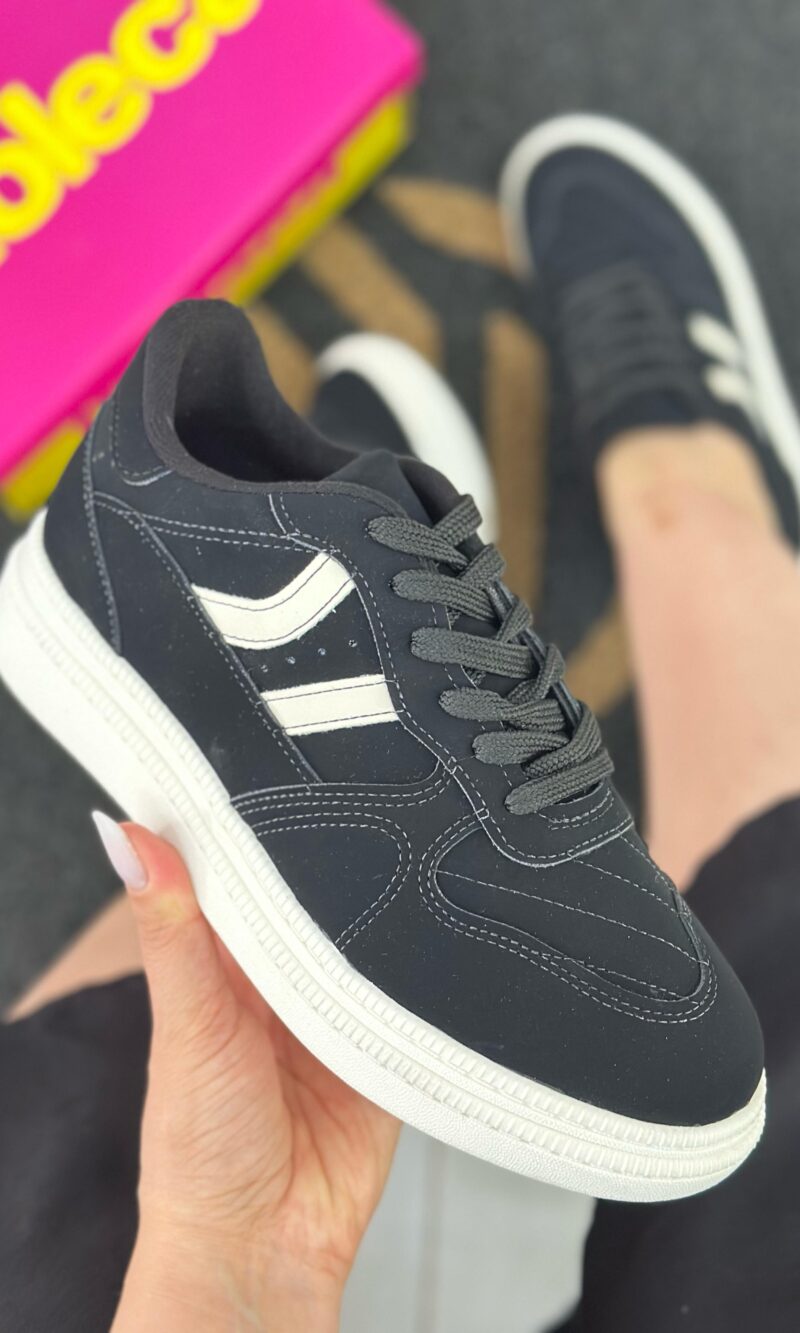 tenis feminino casual moleca 5816201 preto