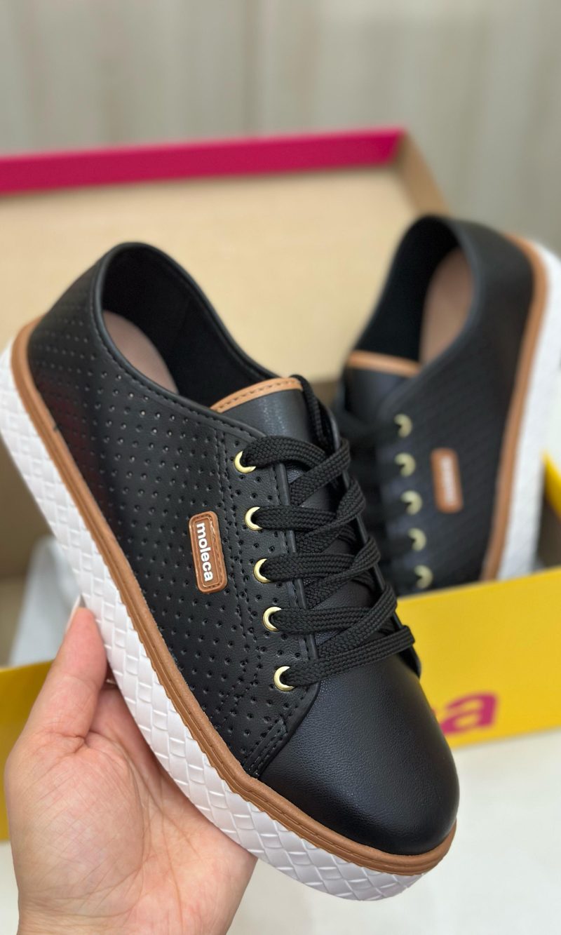 tênis casual feminino moleca