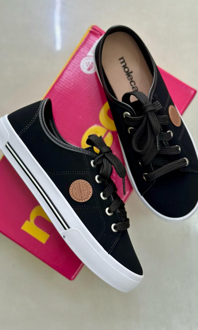 tênis feminino moleca em nobuck