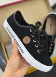 tênis feminino moleca em nobuck preto
