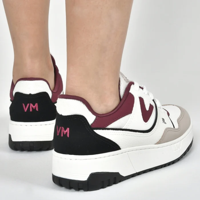 tênis casual bordo branco cinza preto tênis casual bordo branco cinza preto