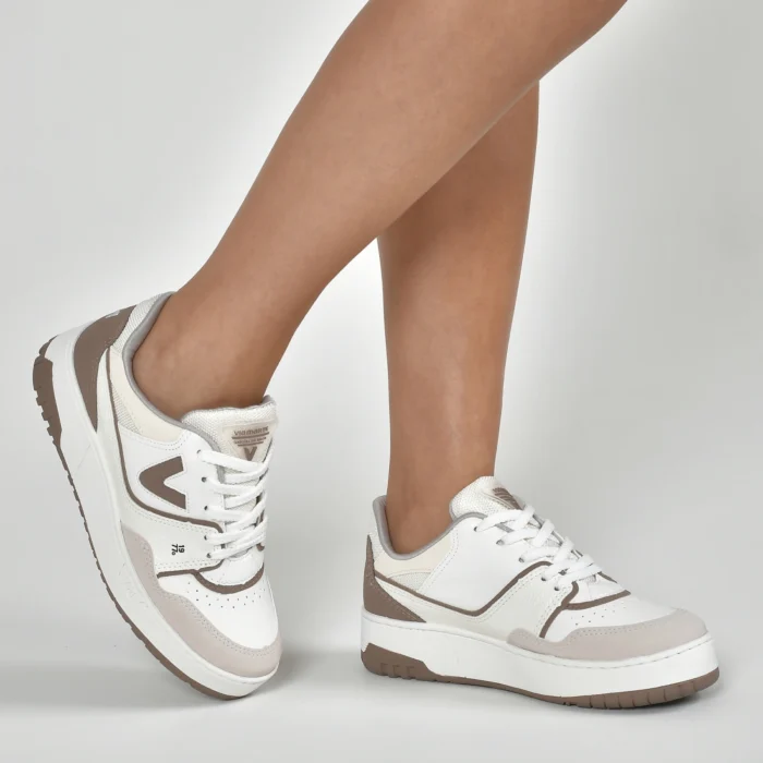 tênis casual bege branco marrom claro off white tênis casual bege branco marrom claro off white