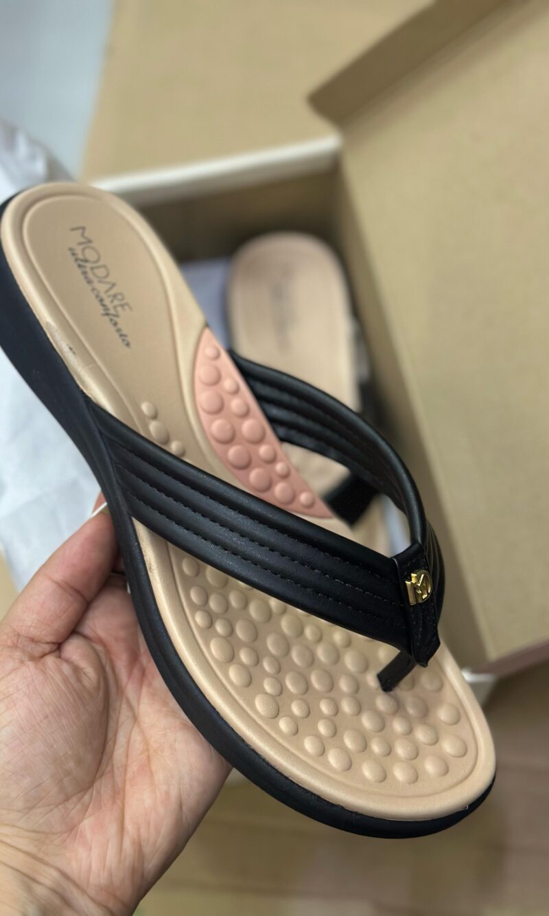 chinelo de dedo feminino massageador modare ultraconforto 7174.105