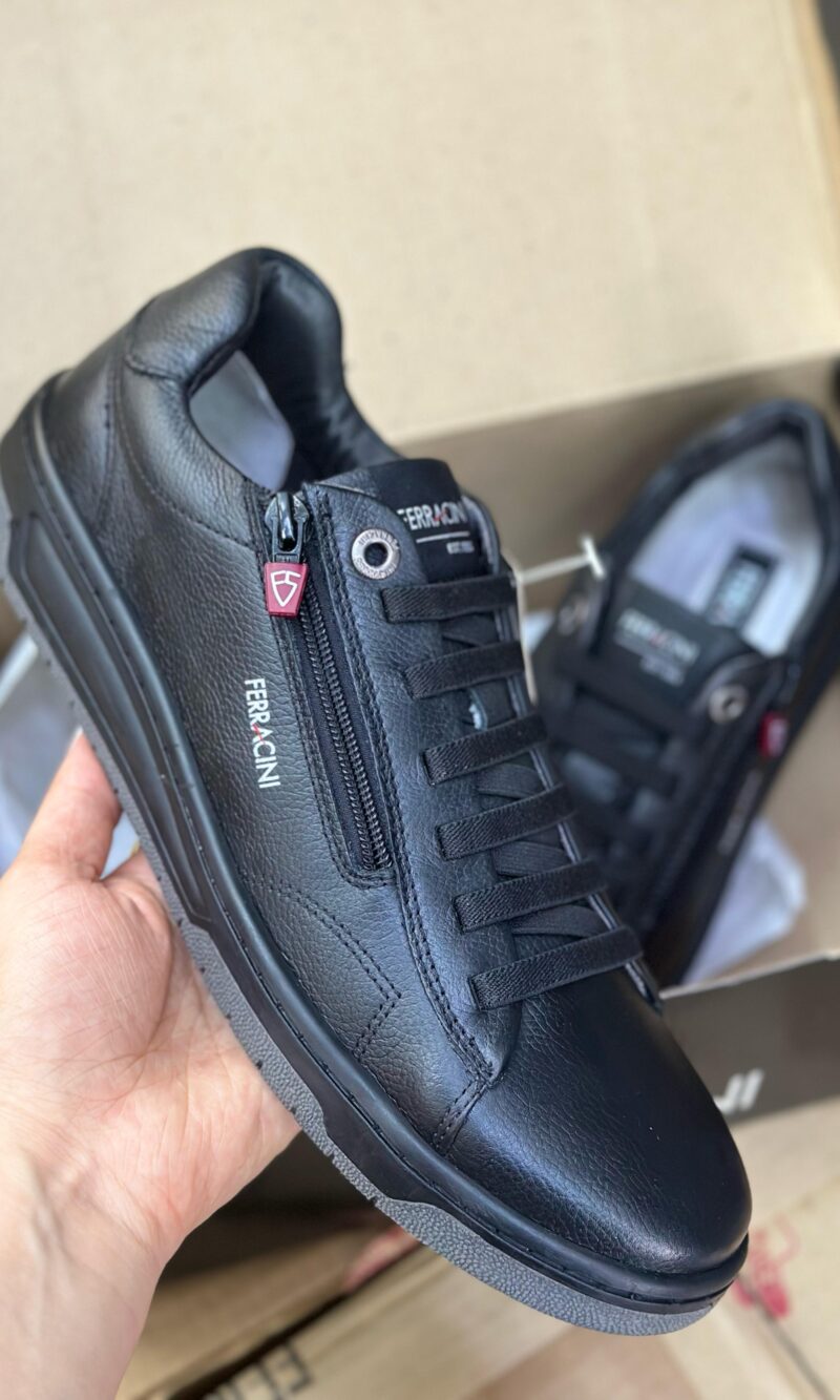 sapatenis masculino couro ferracini sirius original conforto