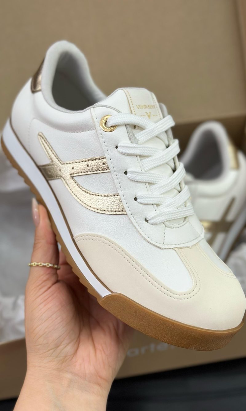 tênis feminino via marte casual off white