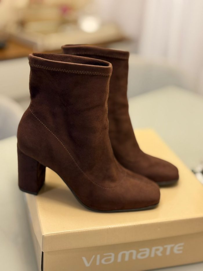 bota social marrom via marte bota social marrom via marte