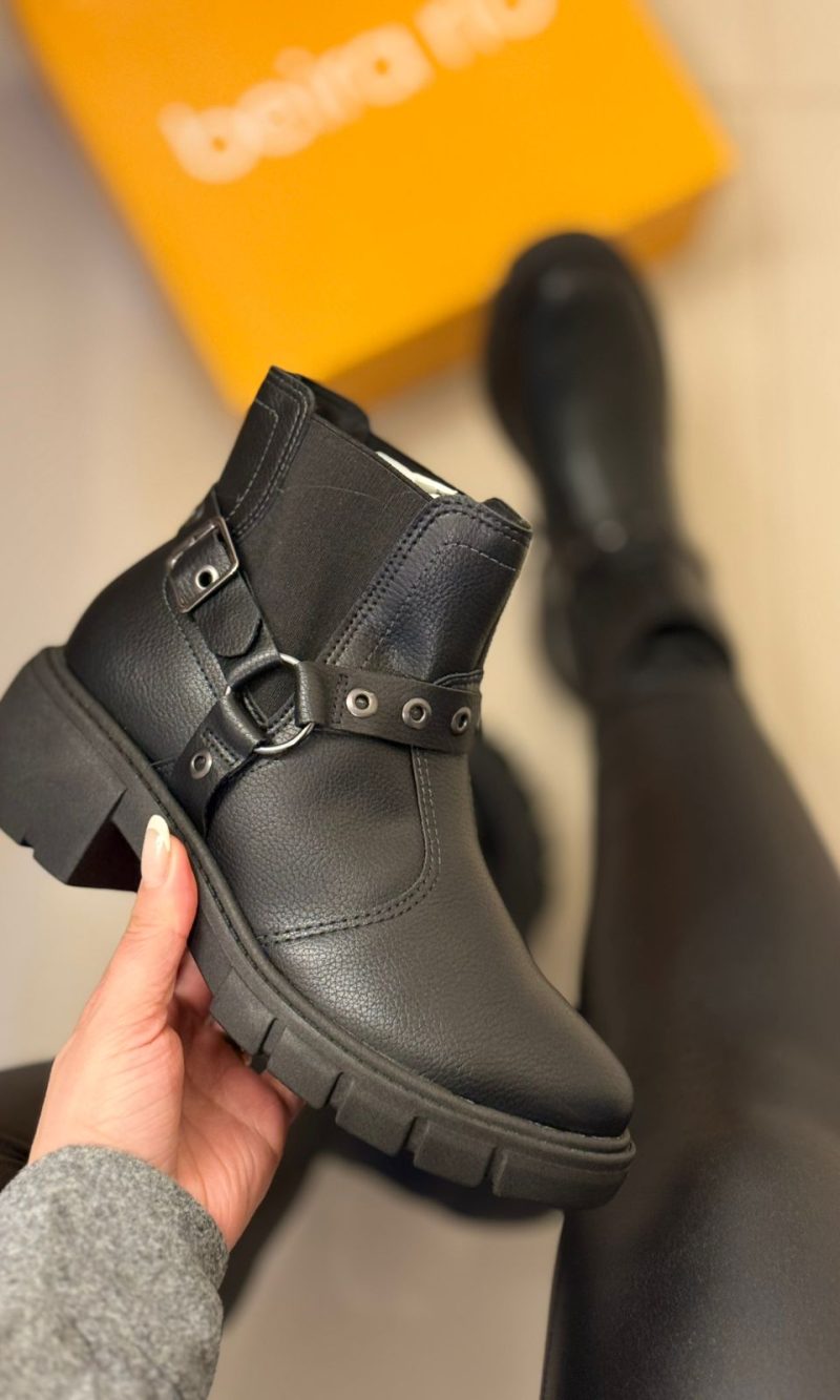 bota beira rio cano curto tratorada