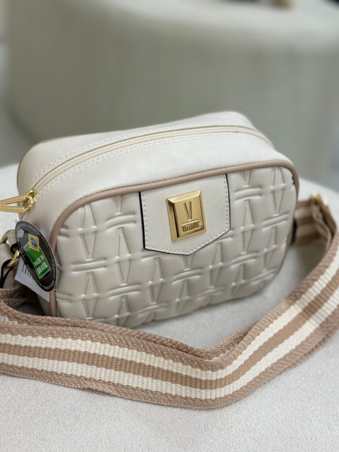 bolsa transversal vizzano bege bolsa transversal vizzano bege