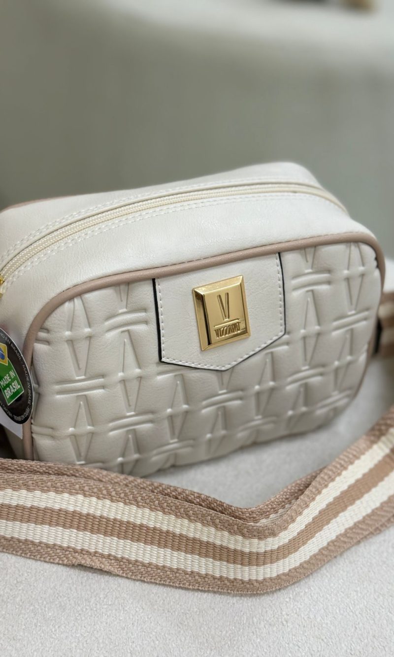 bolsa transversal vizzano bege bolsa transversal vizzano bege