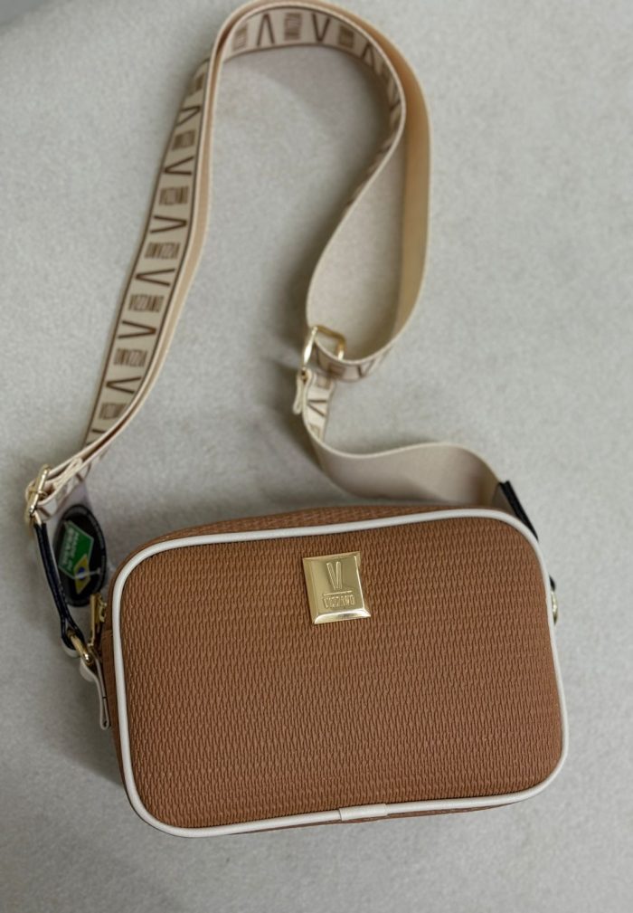 bolsa transversal vizzano caramelo