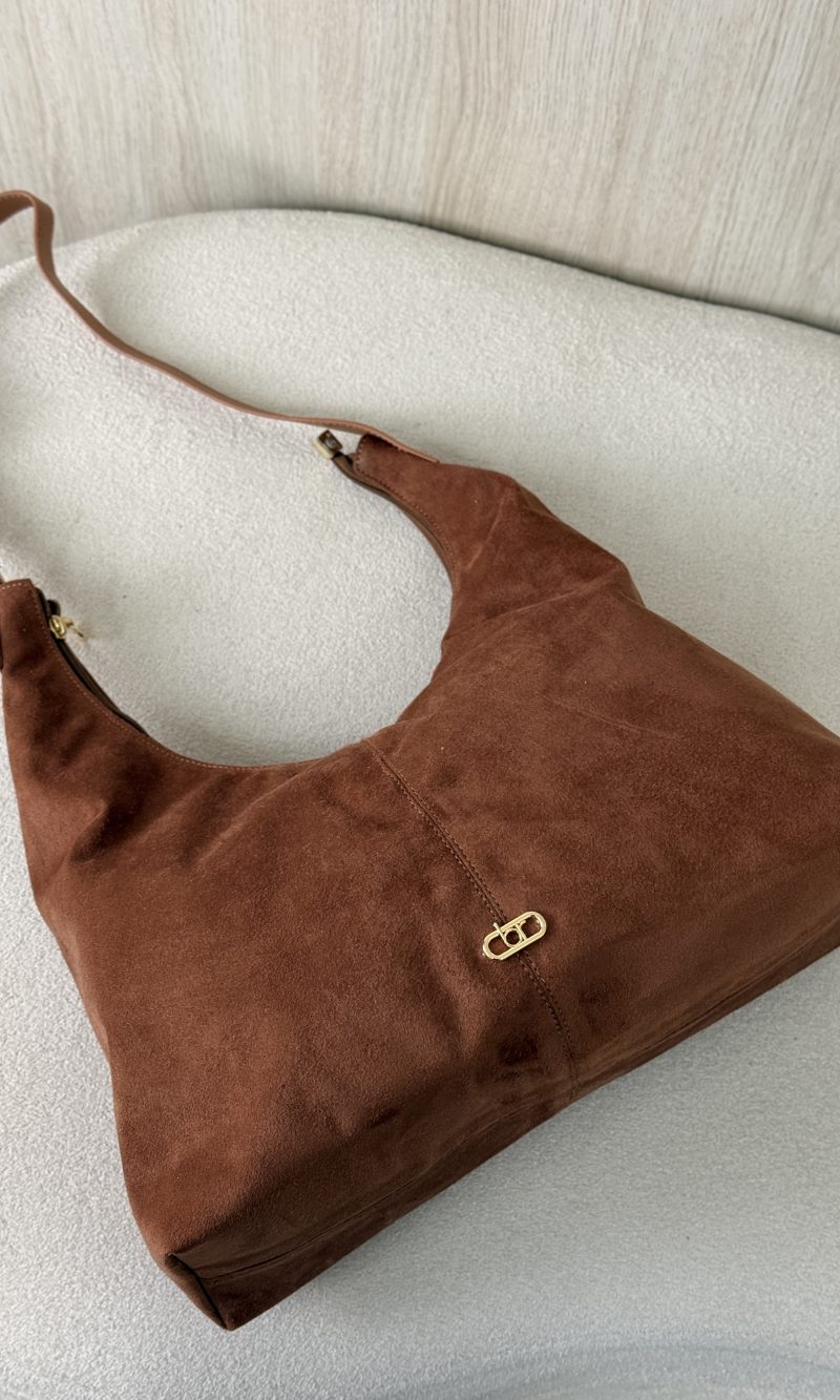 bolsa hobo beira rio camurça marrom bolsa hobo beira rio camurça marrom