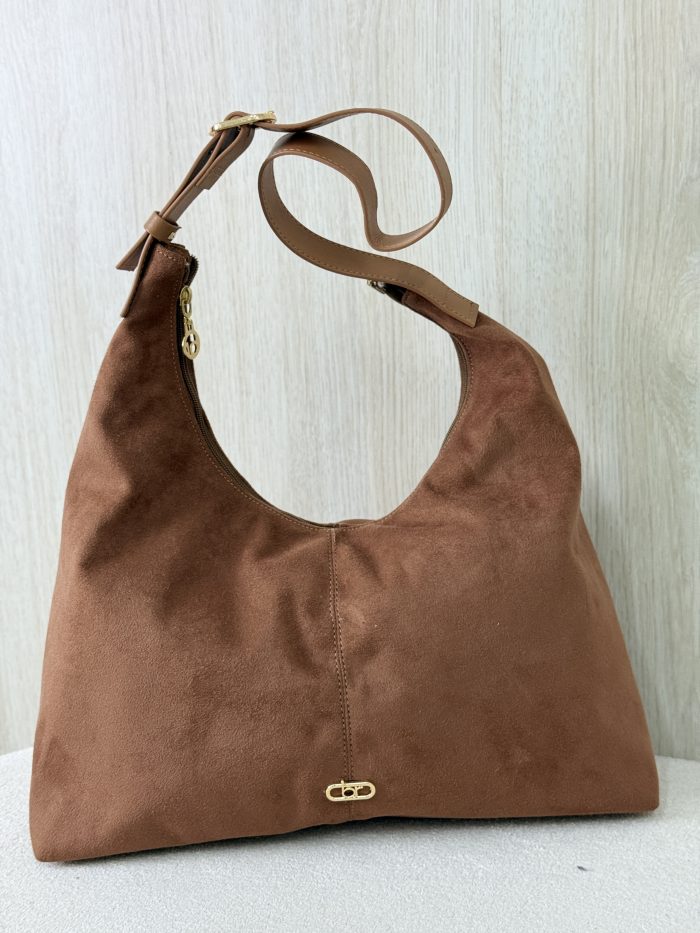 bolsa hobo beira rio camurça marrom bolsa hobo beira rio camurça marrom