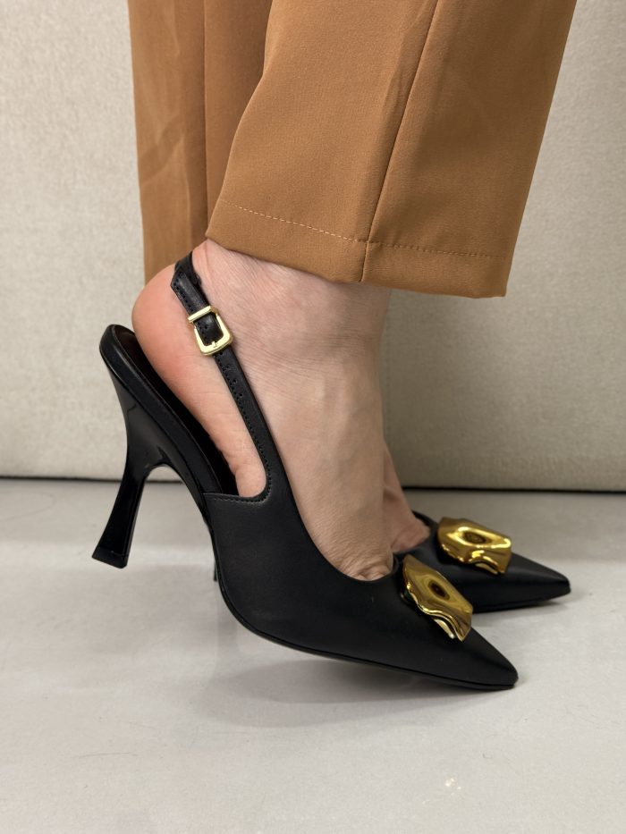 scarpin vizzano slingback marrom scarpin vizzano slingback marrom