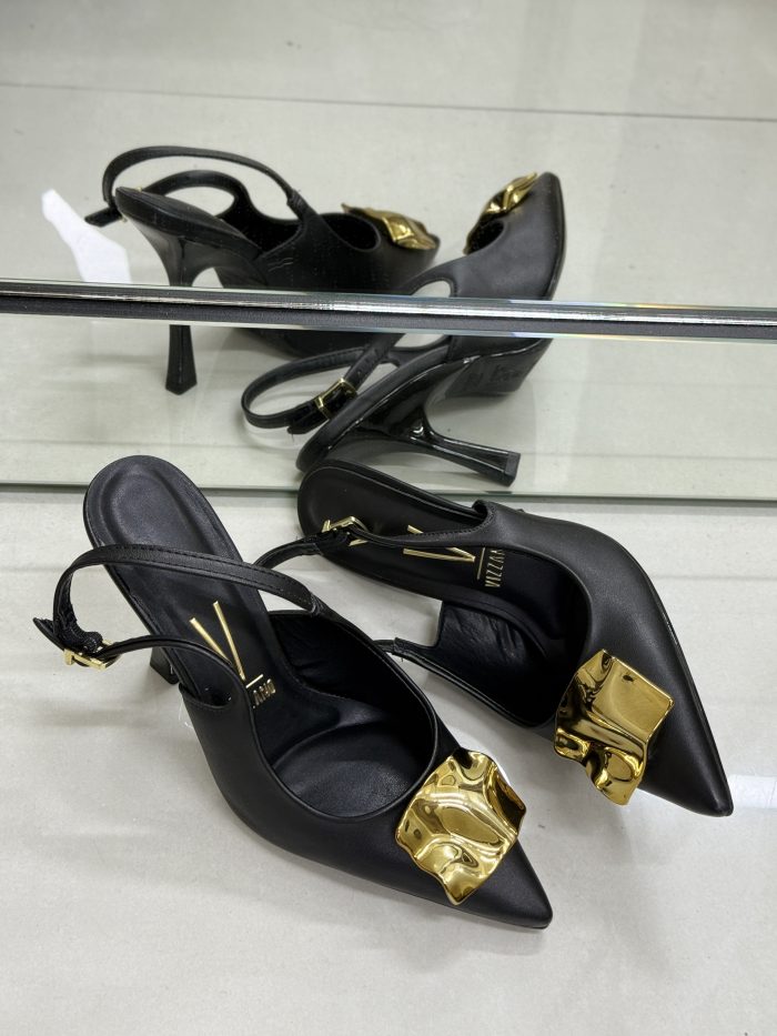 scarpin vizzano slingback marrom scarpin vizzano slingback marrom