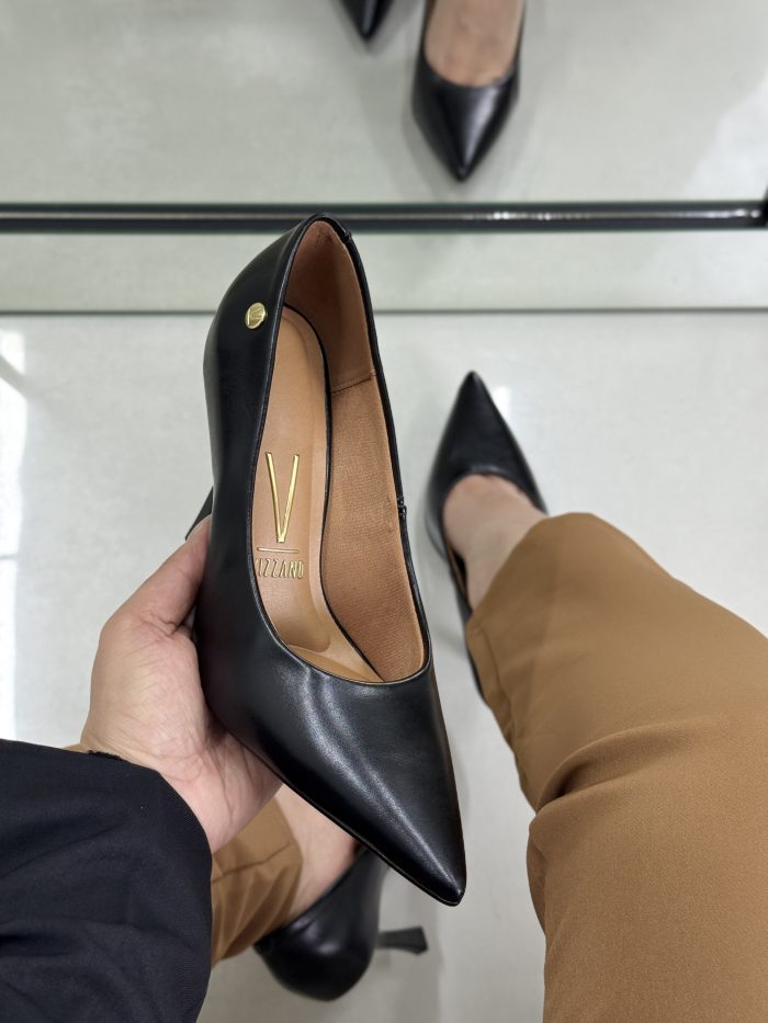 scarpin vizzano preto salto fino