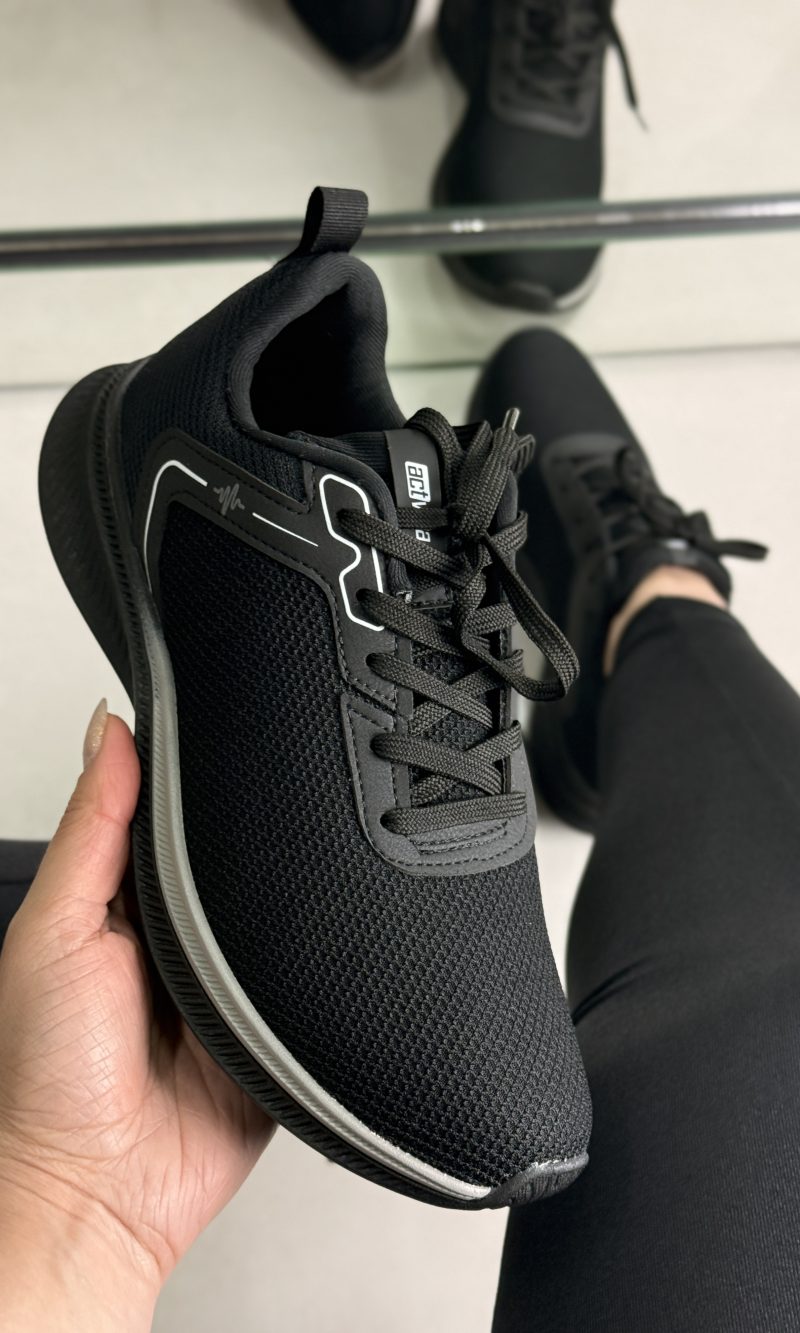 tênis activitta esportivo preto