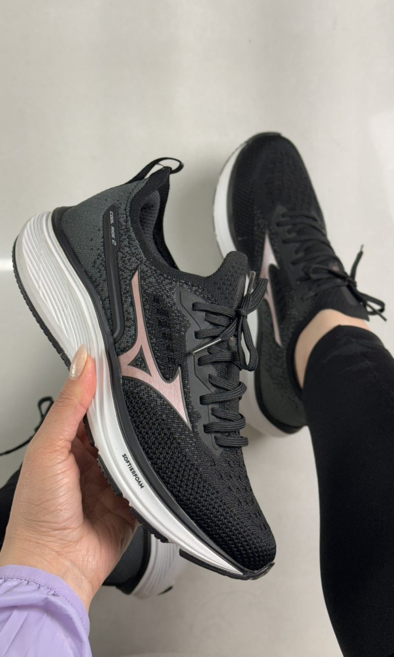 tênis mizuno feminino preto