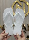 chinelo havaianas top branco