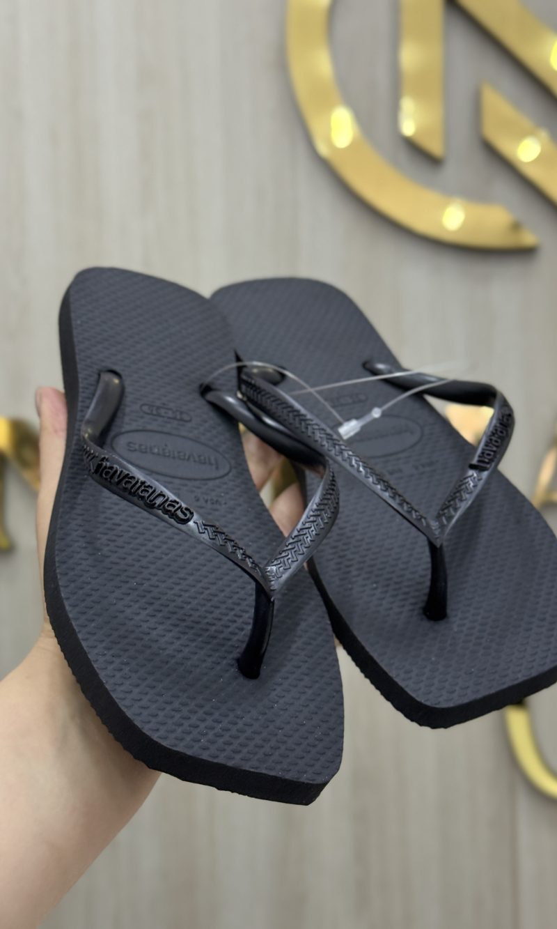 chinelo havaianas top branco