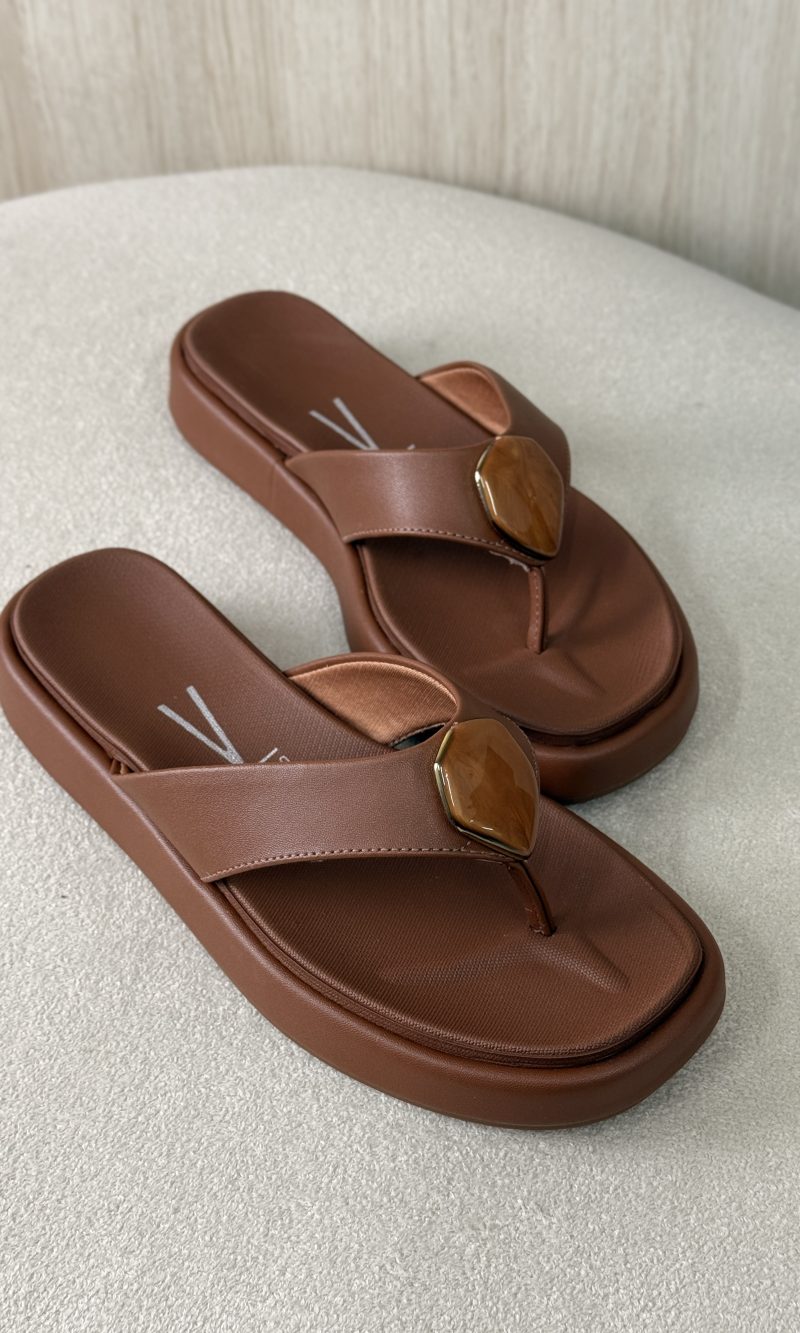 sandália vizzano flatform caramelo sandália vizzano flatform caramelo