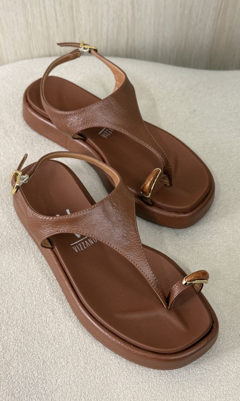 sandália vizzano flatform caramelo sandália vizzano flatform caramelo