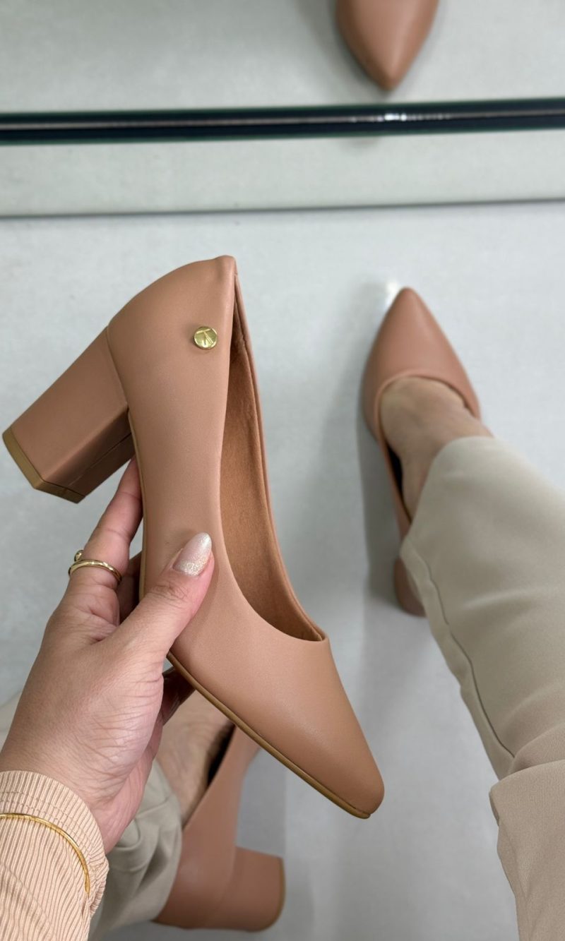 scarpin vizzano nude salto bloco