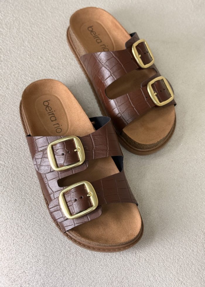 rasteirinha beira rio off white com pedrarias