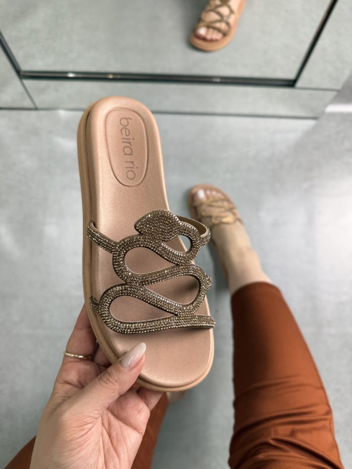 rasteirinha beira rio off white com pedrarias rasteirinha beira rio off white com pedrarias