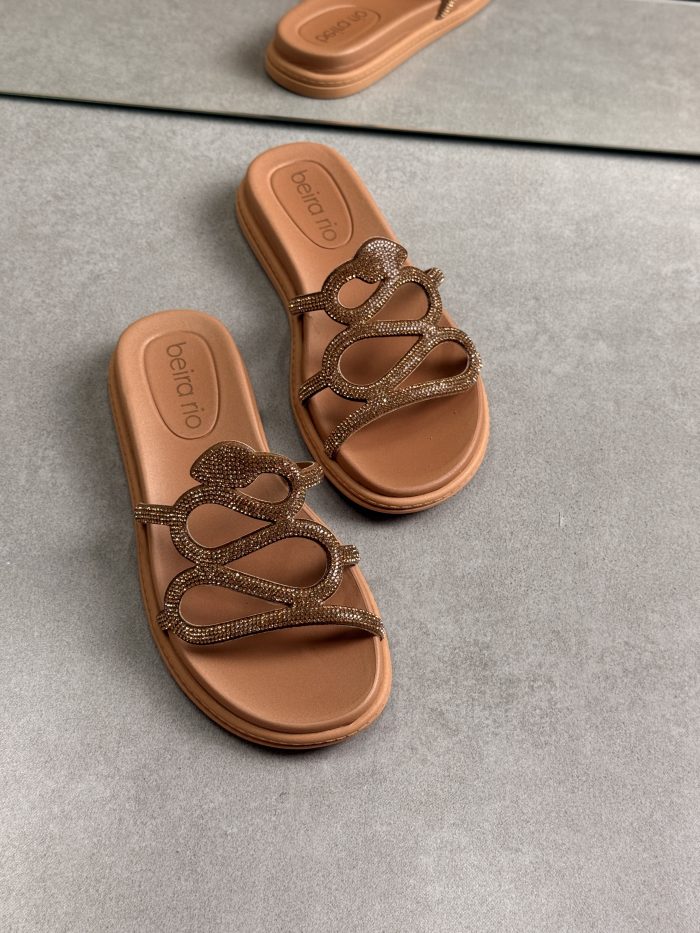 rasteirinha beira rio off white com pedrarias rasteirinha beira rio off white com pedrarias