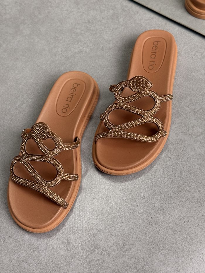 rasteirinha beira rio off white com pedrarias rasteirinha beira rio off white com pedrarias