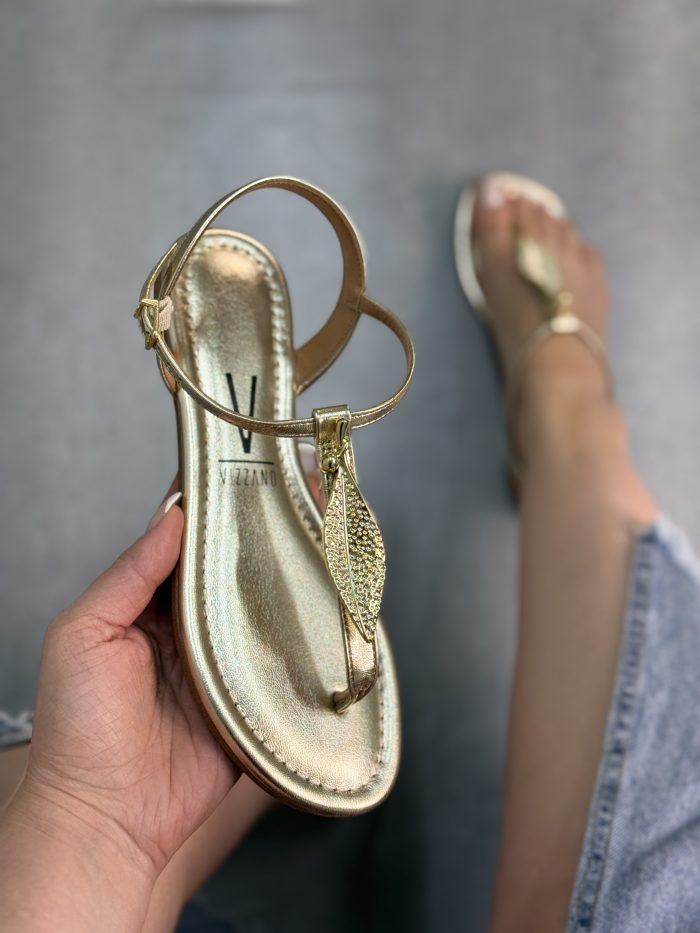 sandália mississipi caramelo com detalhes dourados sandália mississipi caramelo com detalhes dourados