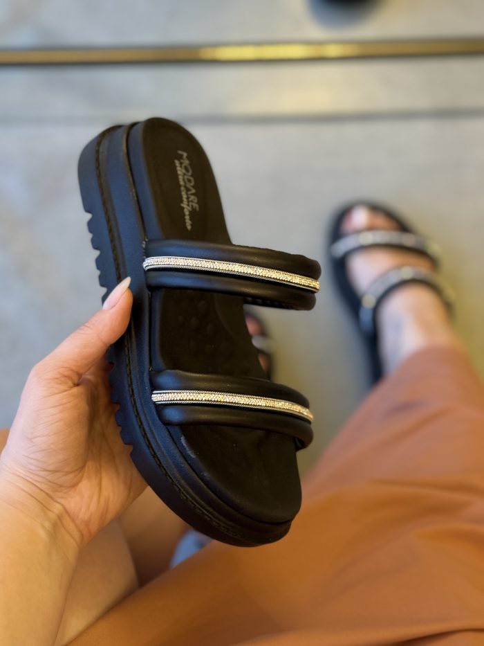 papete modare ultraconforto marrom com tiras duplas papete modare ultraconforto marrom com tiras duplas