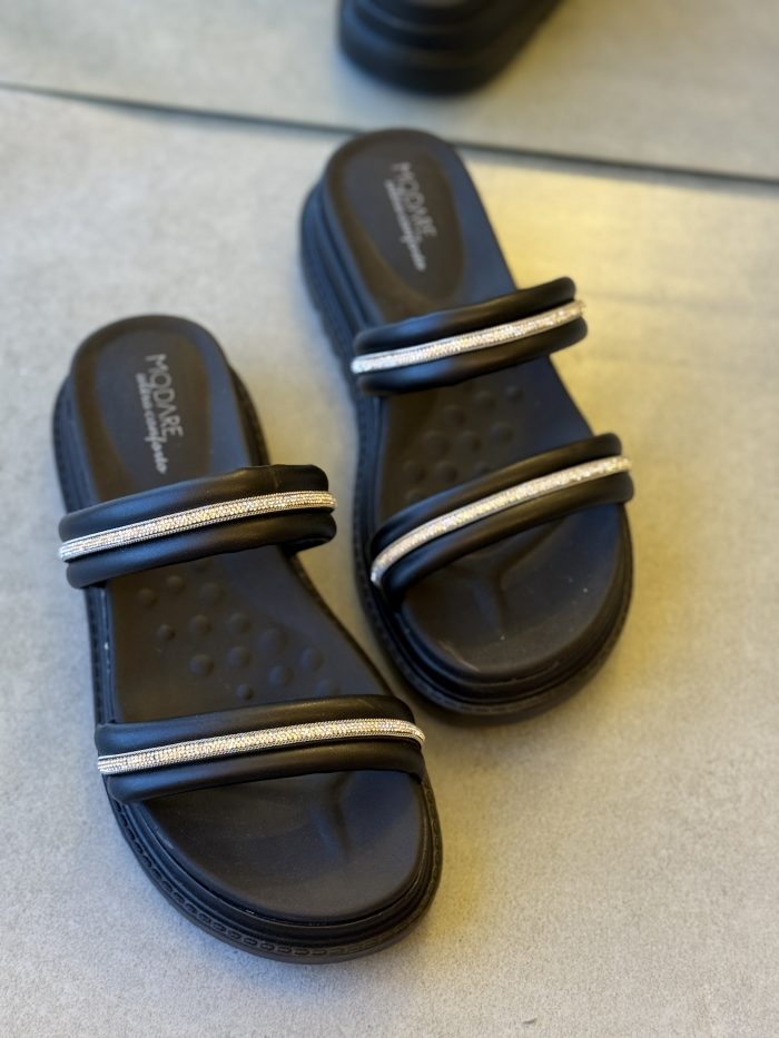 papete modare ultraconforto marrom com tiras duplas papete modare ultraconforto marrom com tiras duplas