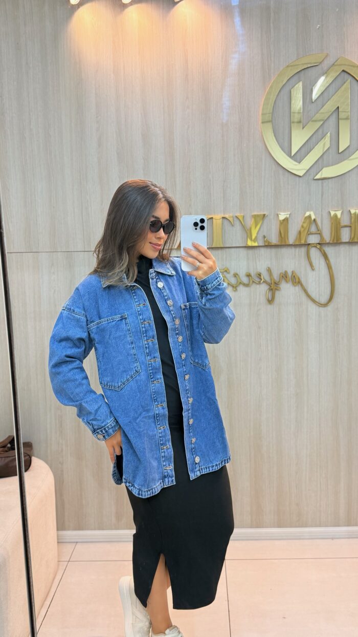 jaqueta jeans oversize jaqueta jeans oversize