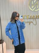 jaqueta jeans oversize