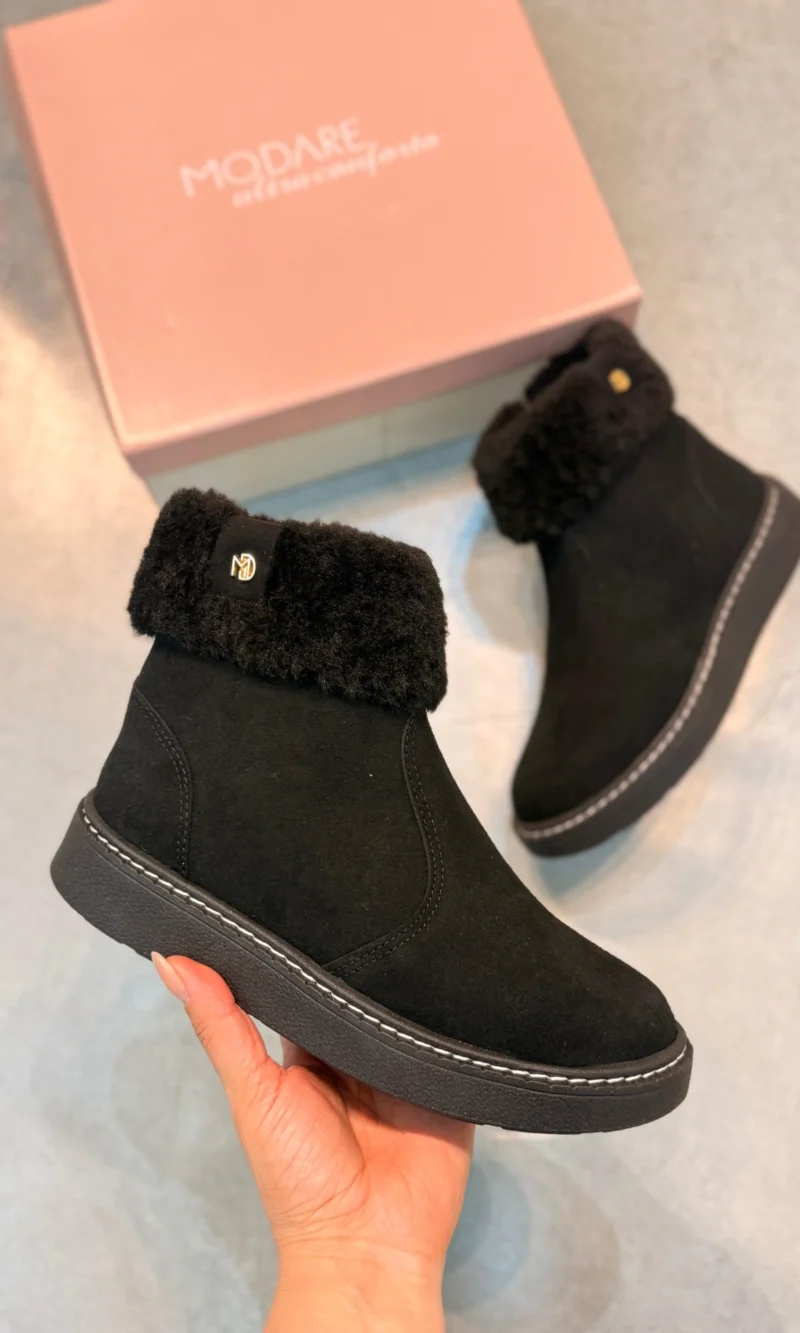 vizzano bota feminina preta cano médio salto fino