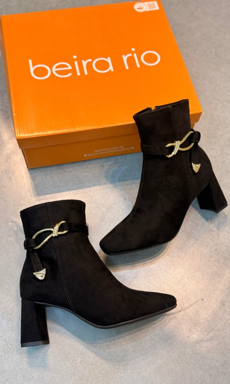 vizzano bota feminina preta cano médio salto fino vizzano bota feminina preta cano médio salto fino