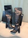 bota over the knee vizzano salto alto preta