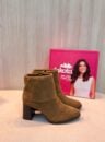 bota pegada feminina preta cano curto conforto premium