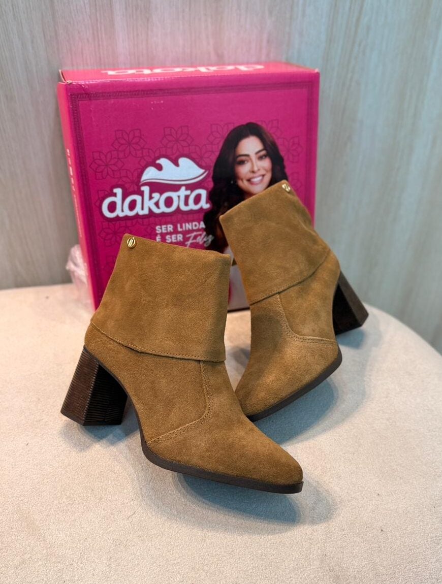 bota pegada feminina preta cano curto conforto premium