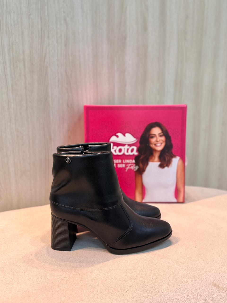 bota pegada feminina preta cano curto conforto premium bota pegada feminina preta cano curto conforto premium
